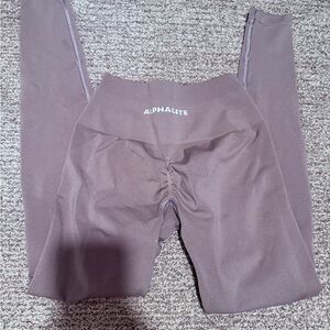 Alphalete leggings lilac grey